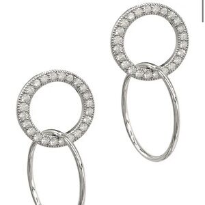 ADORNIA | White Rhodium Circle Drop Earrings
ADORNIA New With Tags NWT S…